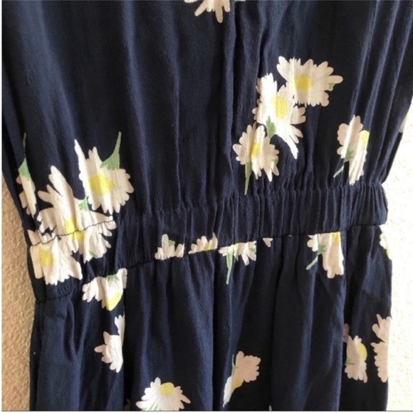 Ganni Silvery Crepe Twist Dress in Total Eclipse - Picture 5 of 11